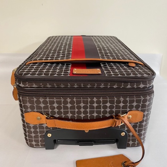 kate spade Bags Kate Spade Chocolate Classic Noel Carry On Wheeled